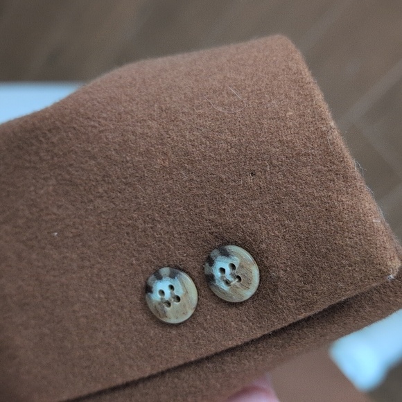 Vintage Cashmere And Wool Blend Men's Blazer Jacket 40R - Picture 9 of 11